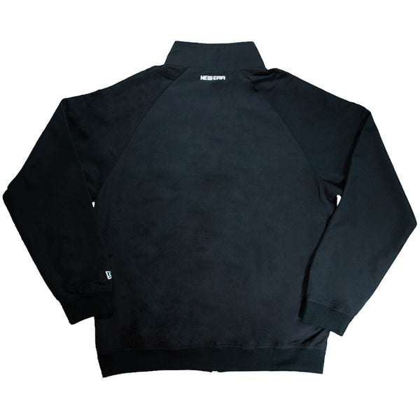 Track Jacket negra marca New Era - Personalizable